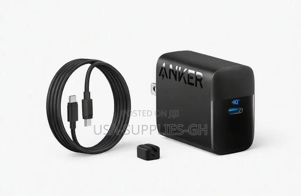 Anker 45w USB C Fast Phone Charger Block With 5ft Cable From Usa