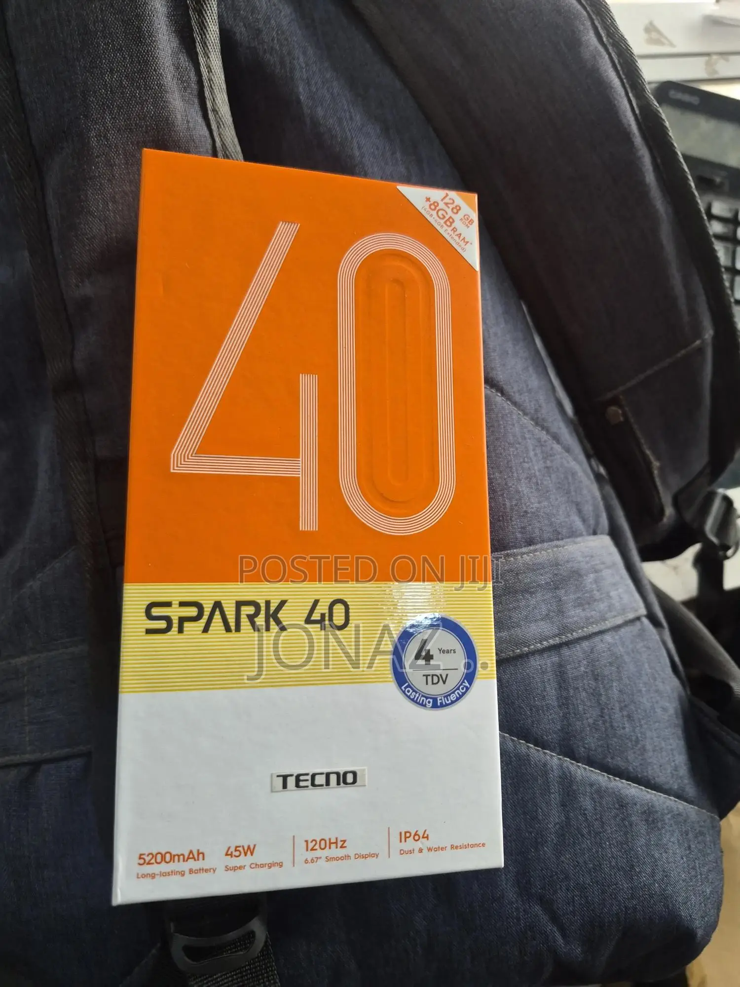 New Tecno Spark 40 256 GB Black