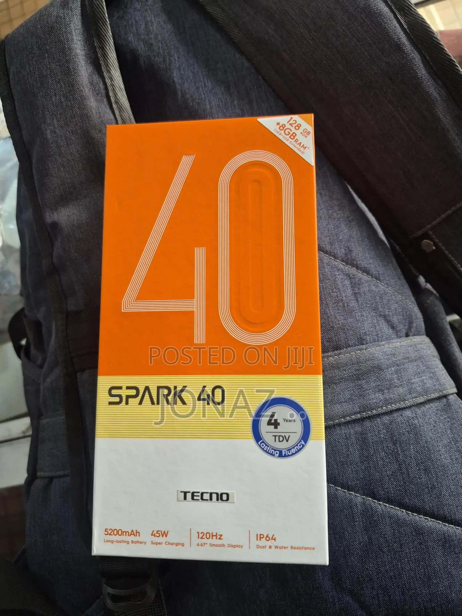 New Tecno Spark 40 256 GB Black