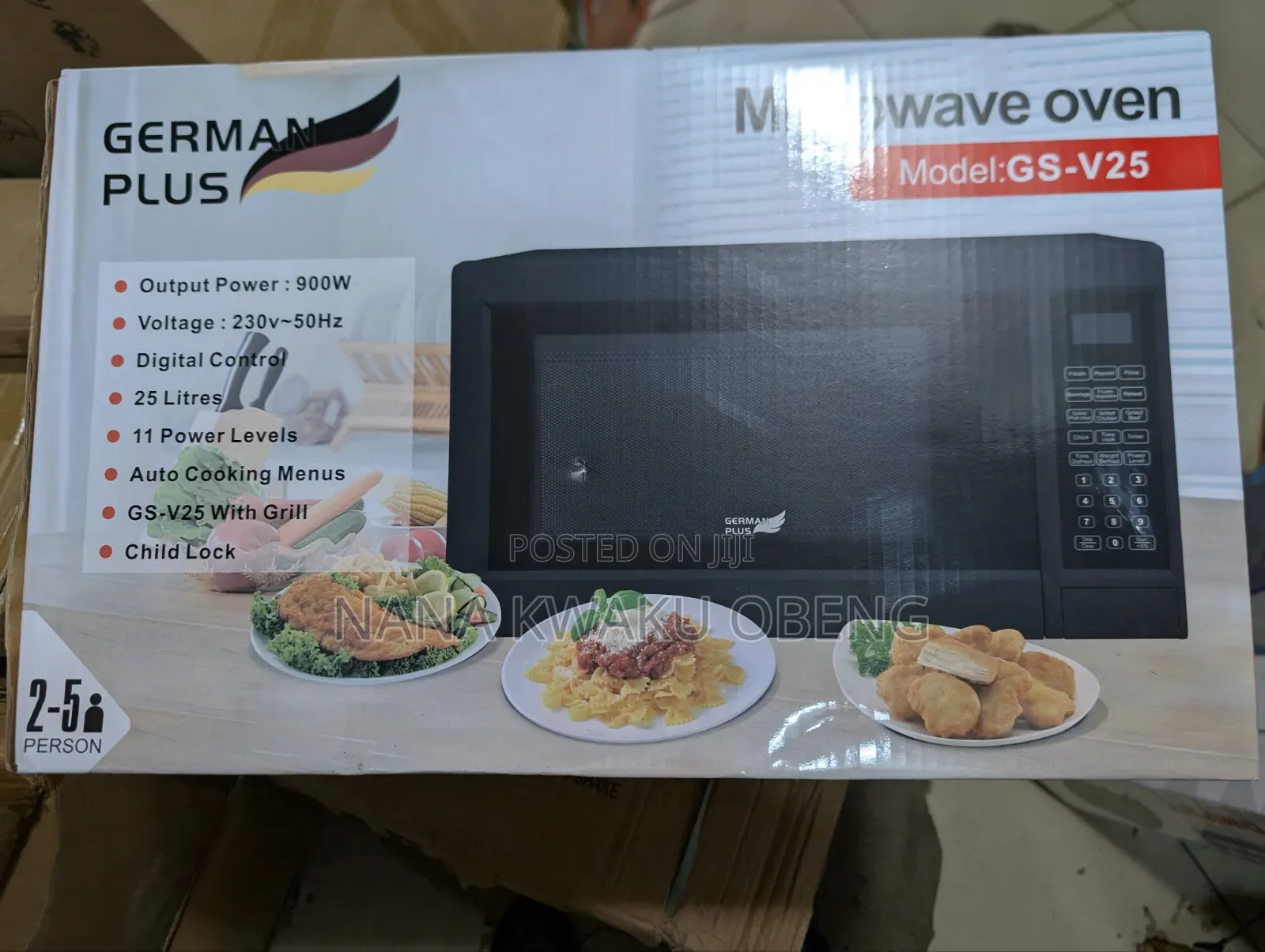 German Plus 25 Litres Microwave