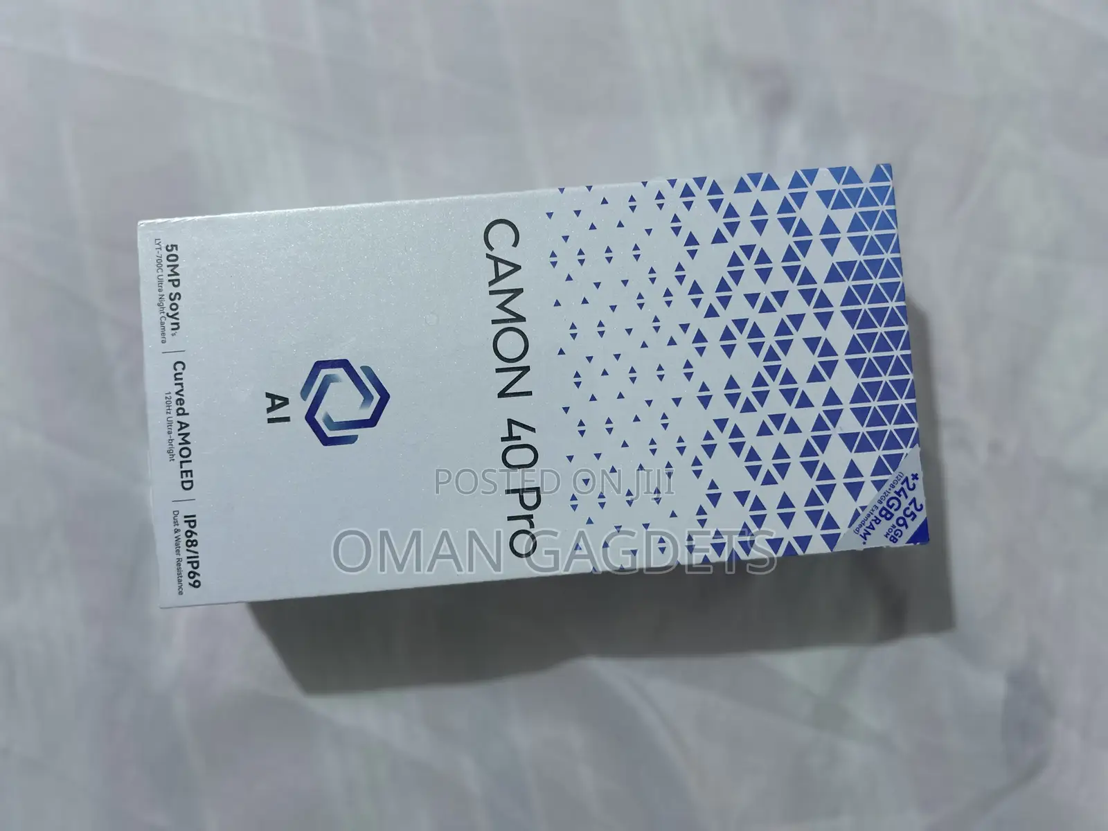 New Tecno Camon 40 Pro 5G 256 GB Black