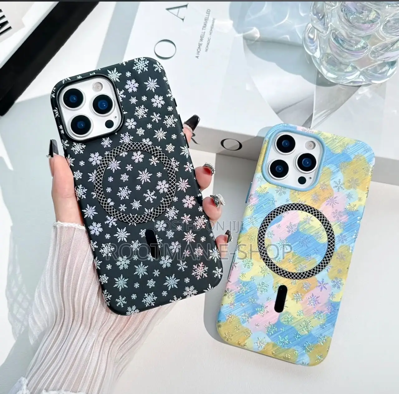 FROSTY MAGSAFE Case for Iphine 13 to 17 Pro Max