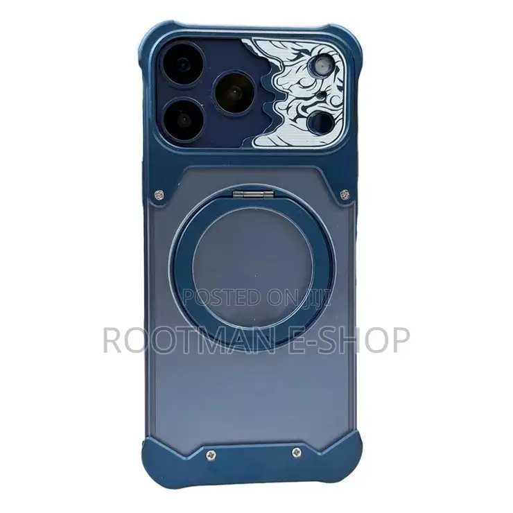 iPhone 17 Pro Max Frameless Case With Magsafe Transparent Matte Case
