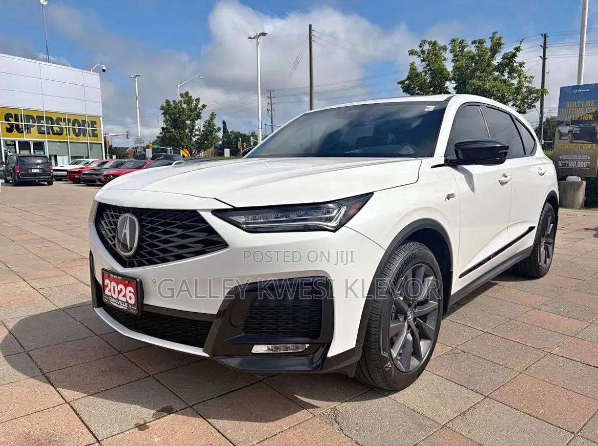 Acura MDX w/A-Spec and Advance Packages 2026 White