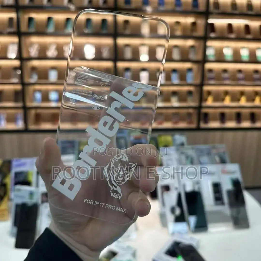 Borderless 500C Big Curve Edge Full Clear Glass for 13 to 17 Pro Max