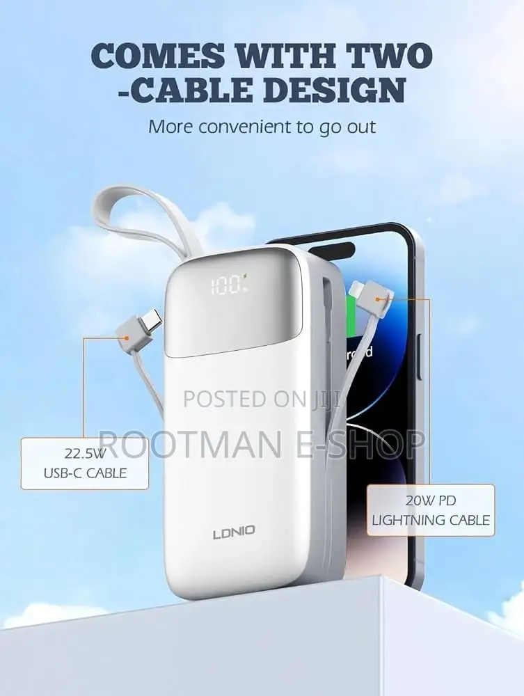 LDNIO PQ30 30000mAh Power Bank