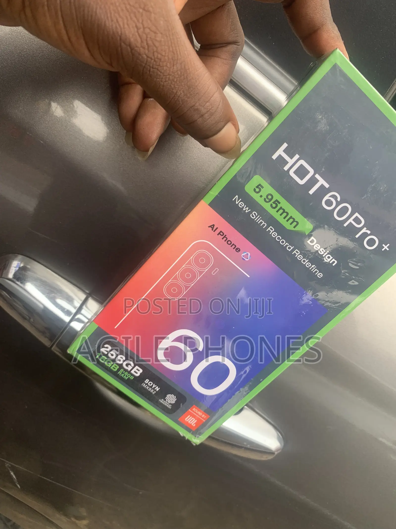 New Infinix Hot 60 Pro+ 256 GB Black