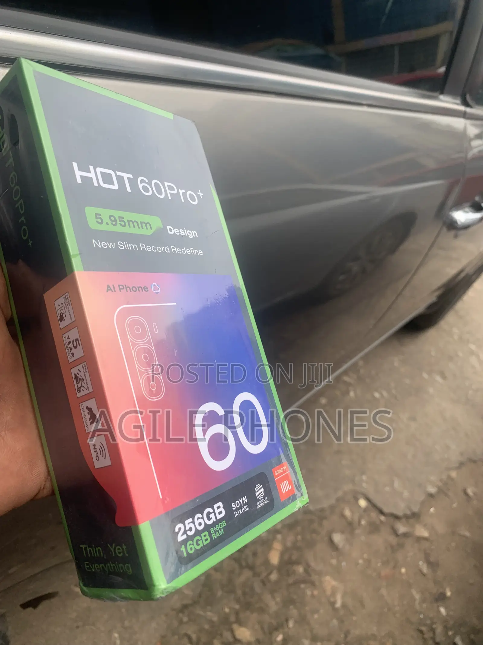 New Infinix Hot 60 Pro+ 256 GB Black