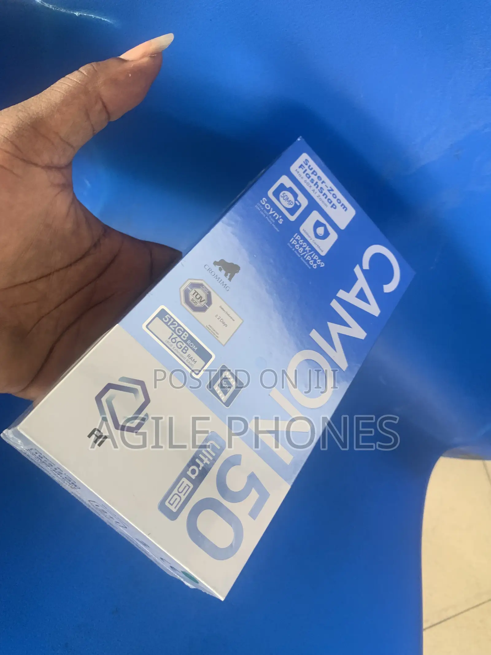New Tecno Camon 50 Ultra 512 GB Black