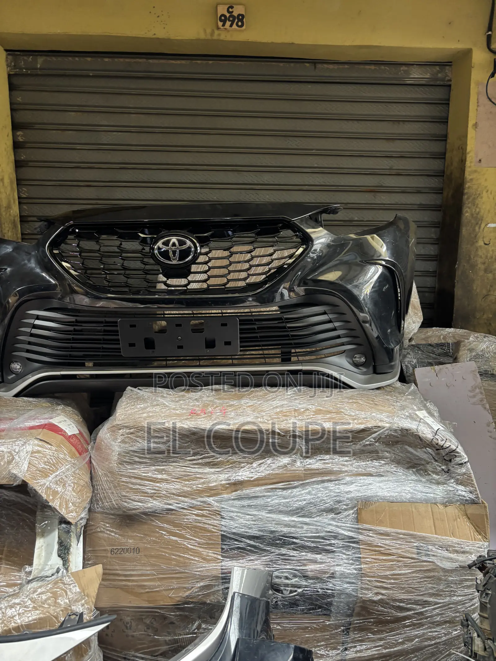 Toyota Highlander 2020-2021-2022-2023-2024-2025 Front Bumper Complete