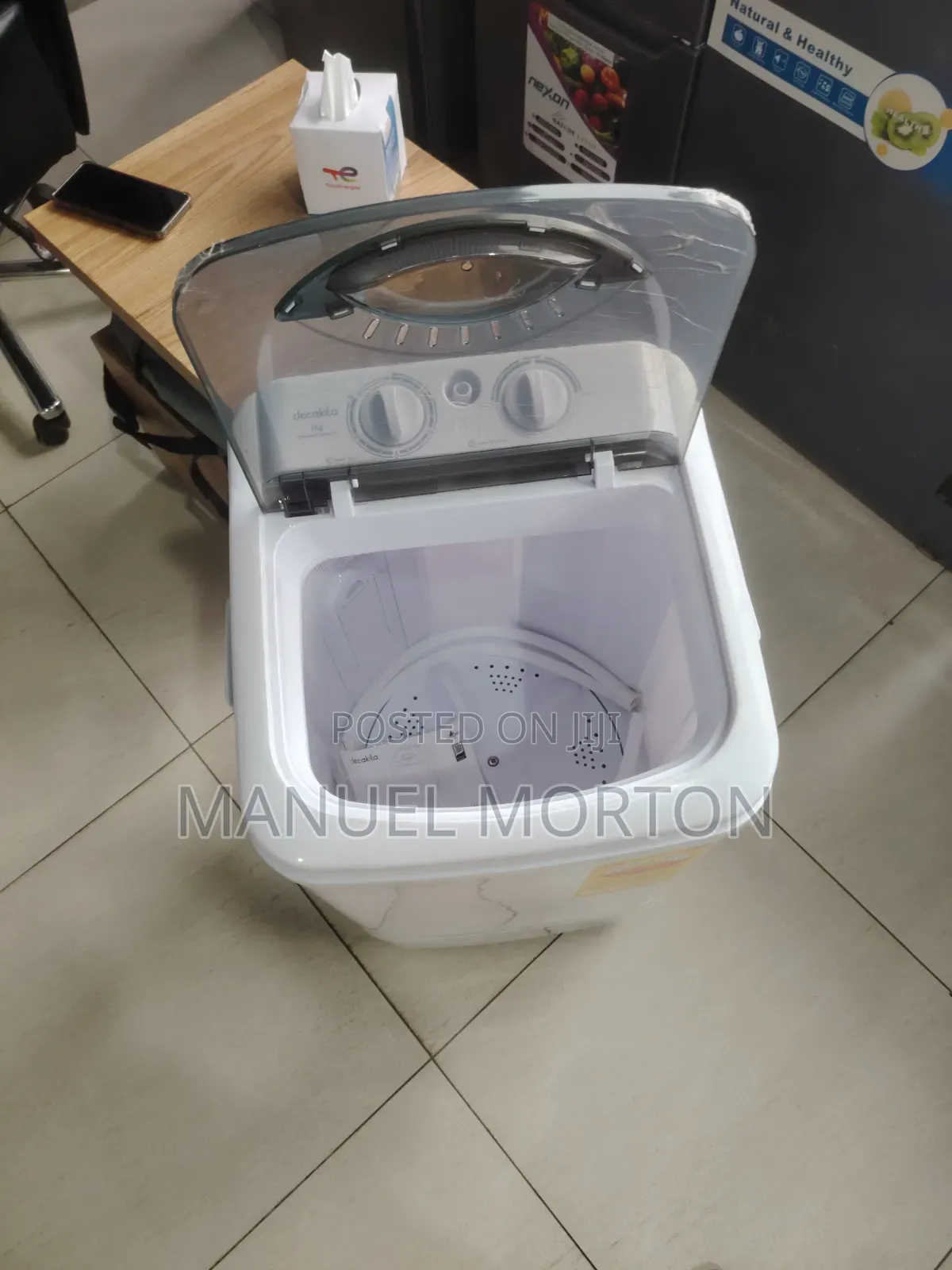 Decakila KEDM004W 7kg Single-Tub Washing Machine