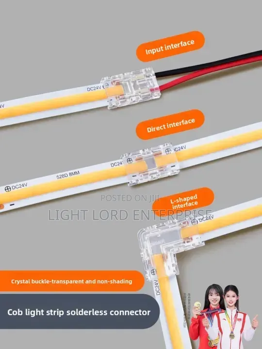 Strip to Wire Connectors 2pin 8mm 3pin 10mm 4pin 10mm