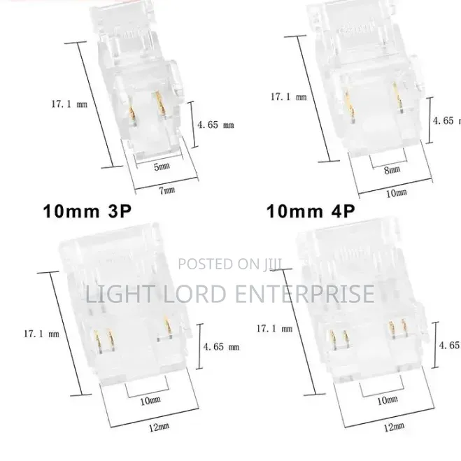 ( Quality) 8mm Clips Strip Connectors