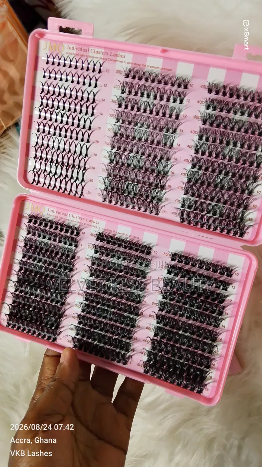 Spiky/Whispy Cluster Lash Set