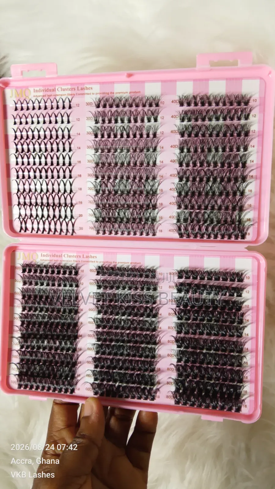 Spiky/Whispy Cluster Lash Set