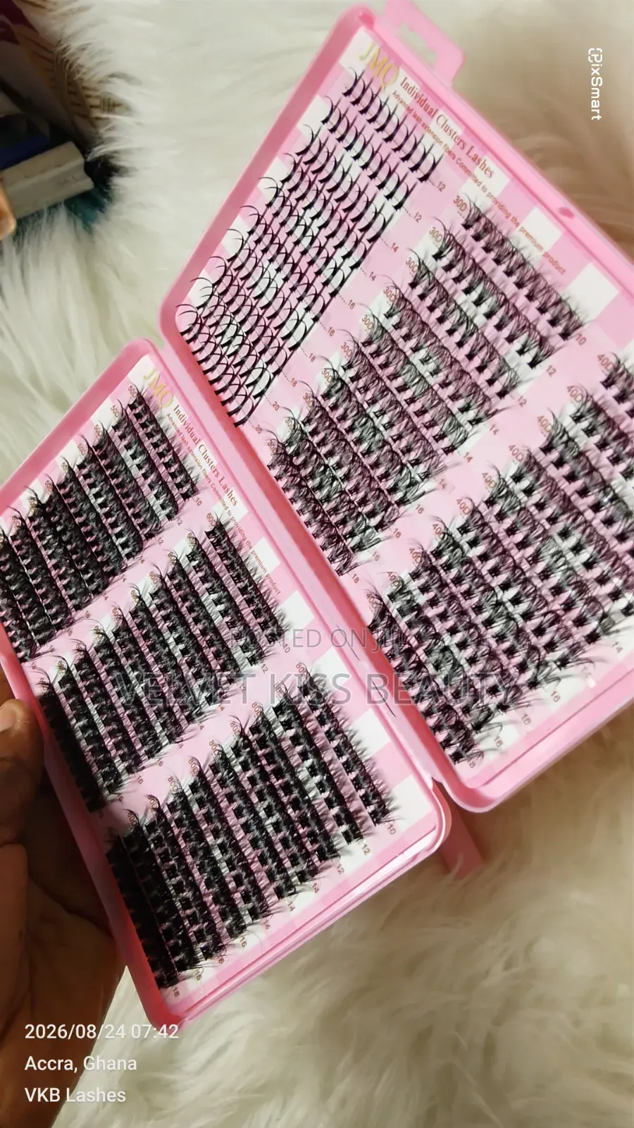 Spiky/Whispy Cluster Lash Set