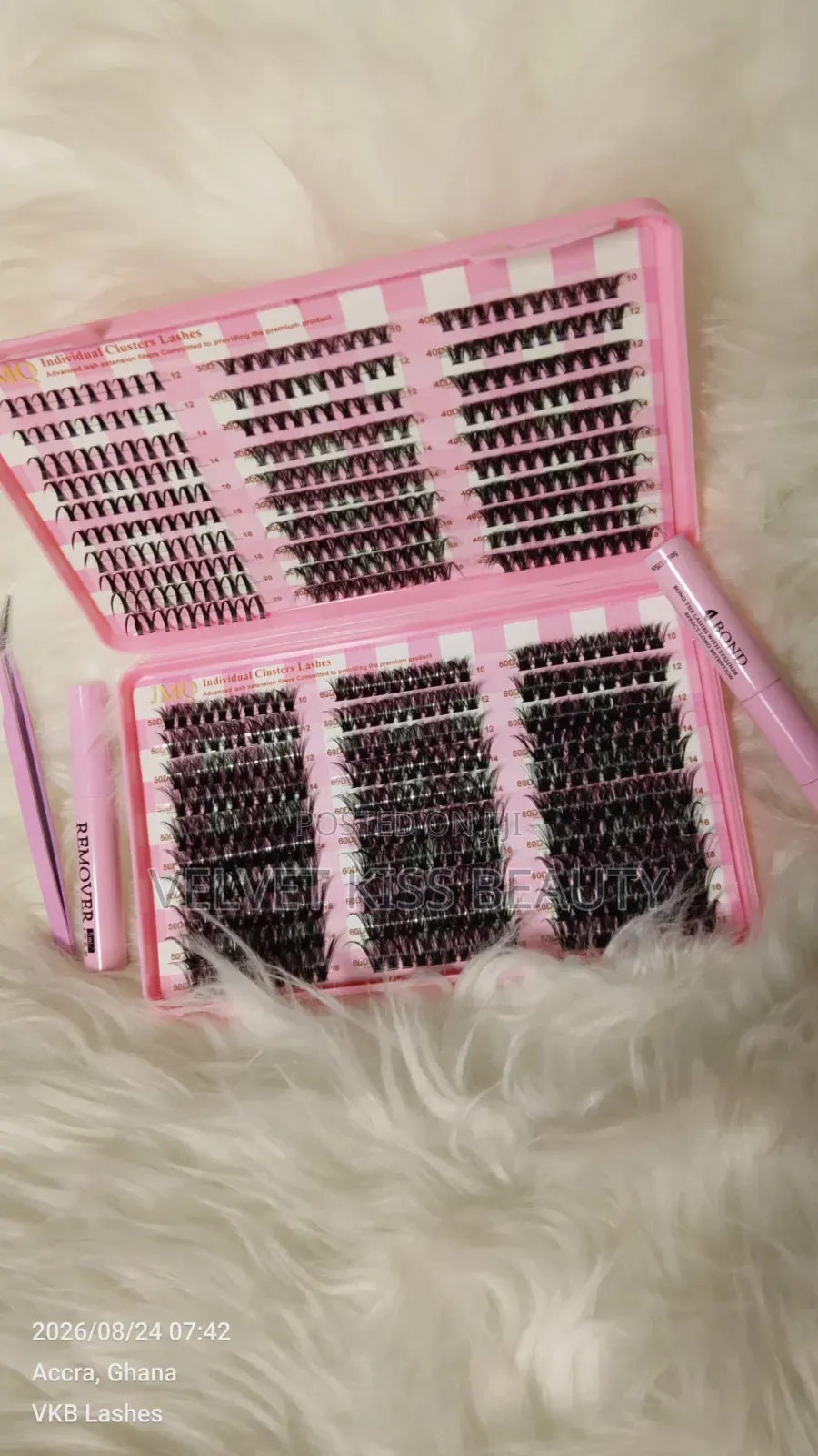 Spiky/Whispy Cluster Lash Set