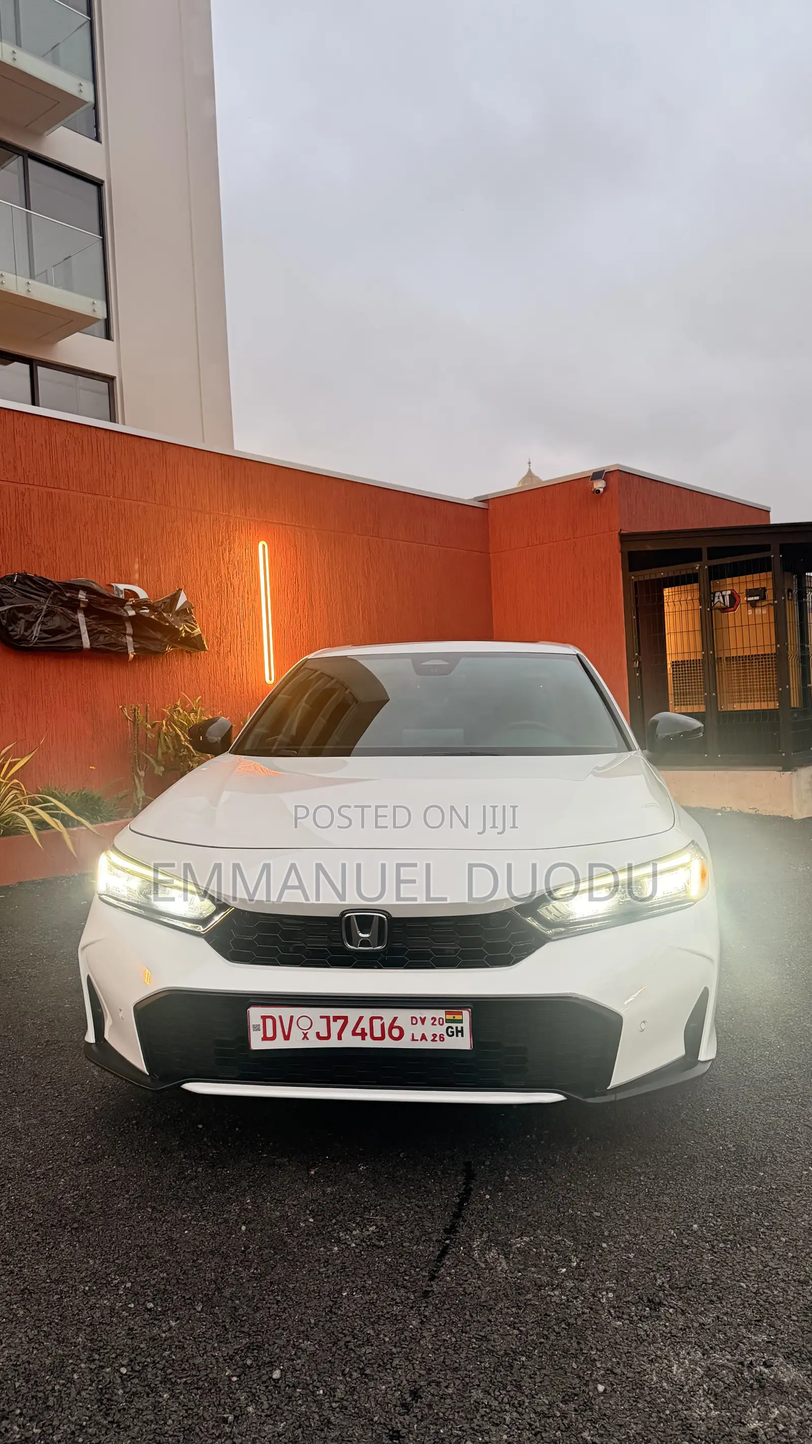 Honda Civic Hybrid Sport Touring CVT 2025 White