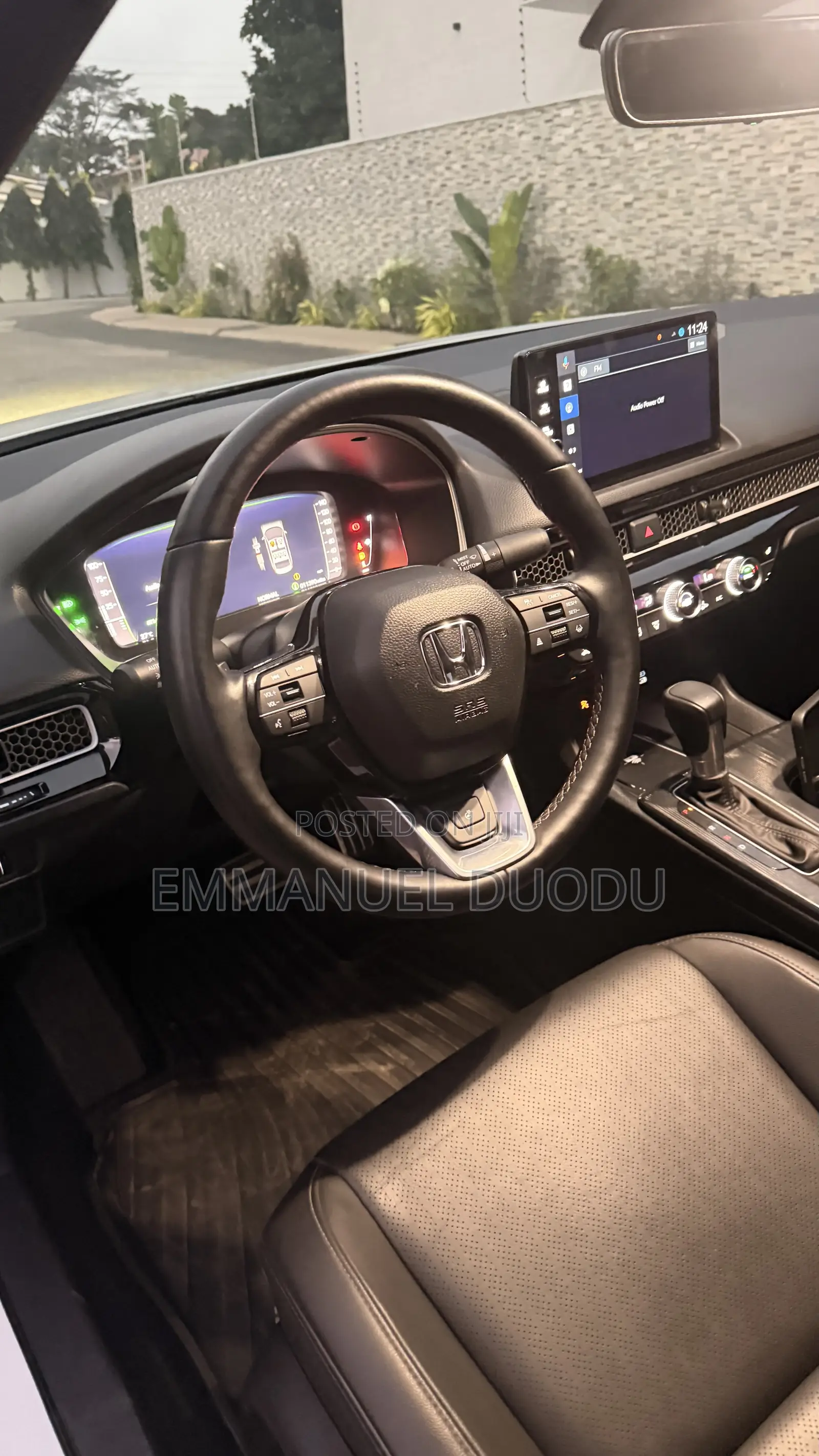 Honda Civic Hybrid Sport Touring CVT 2025 White