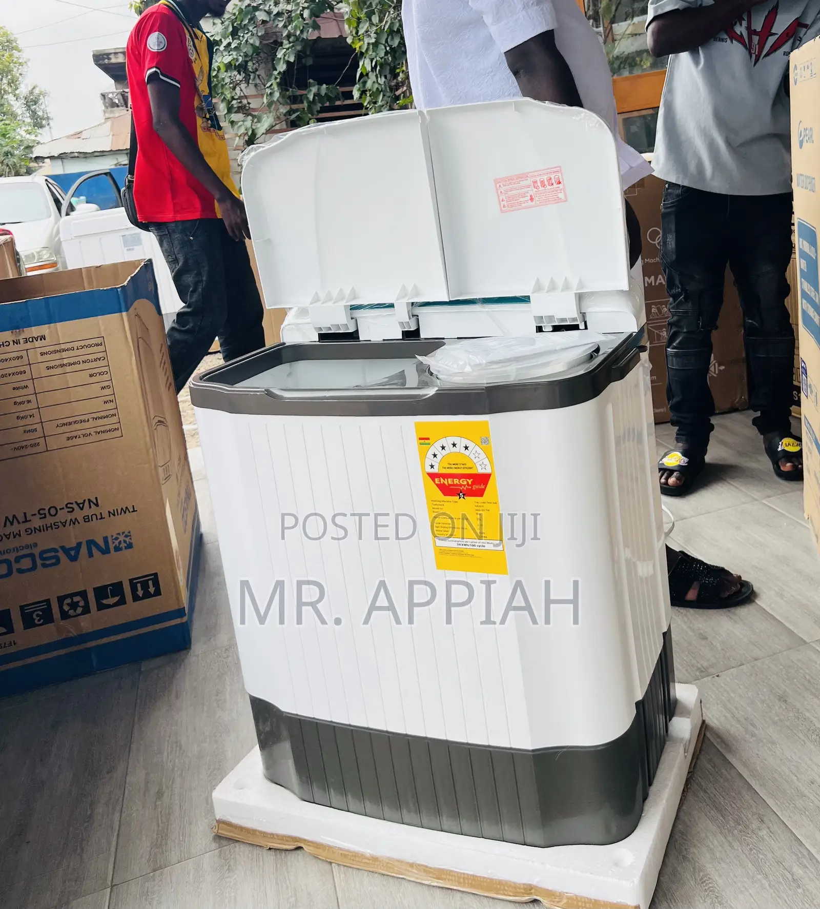 Super Classic Nasco 5kg Semi-Automatic Washing Machine 