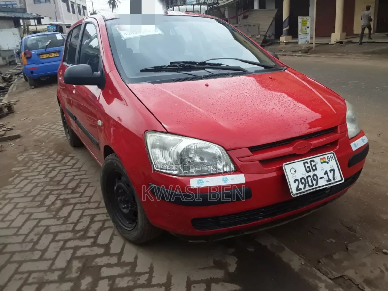 Hyundai Getz 2006 Red