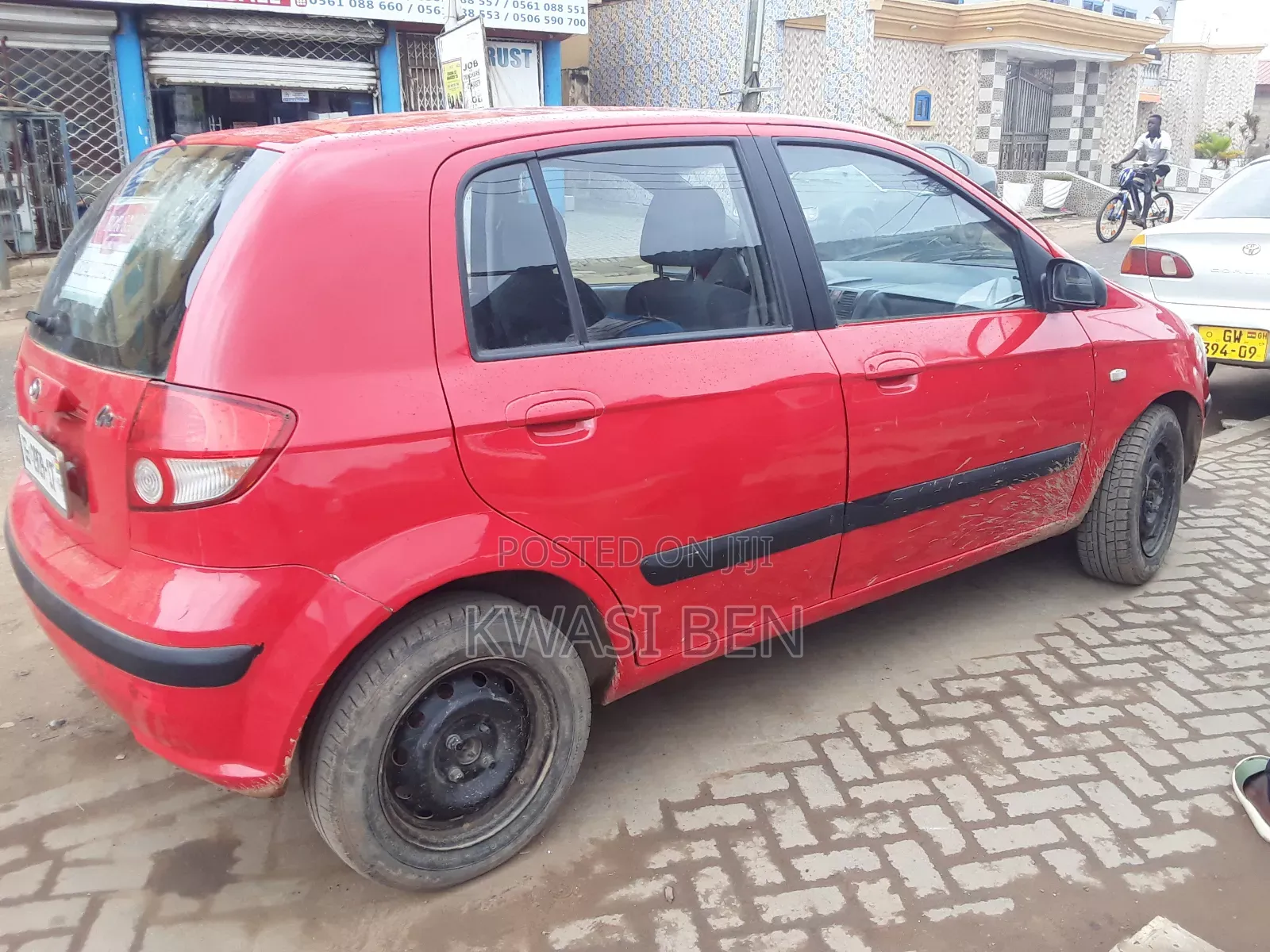 Hyundai Getz 2006 Red