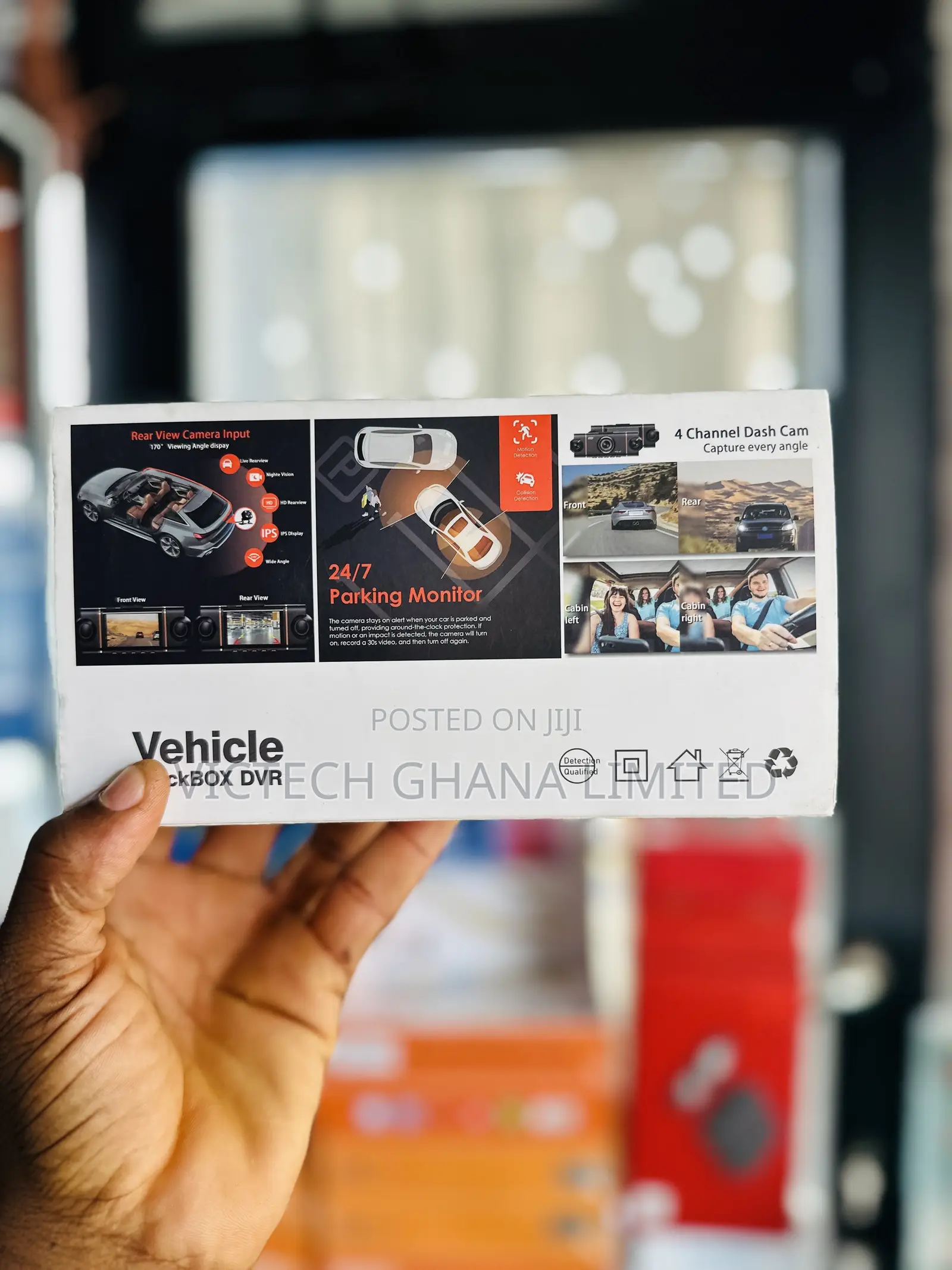 Vehicle BlackBOX DVR Four Channel Recording