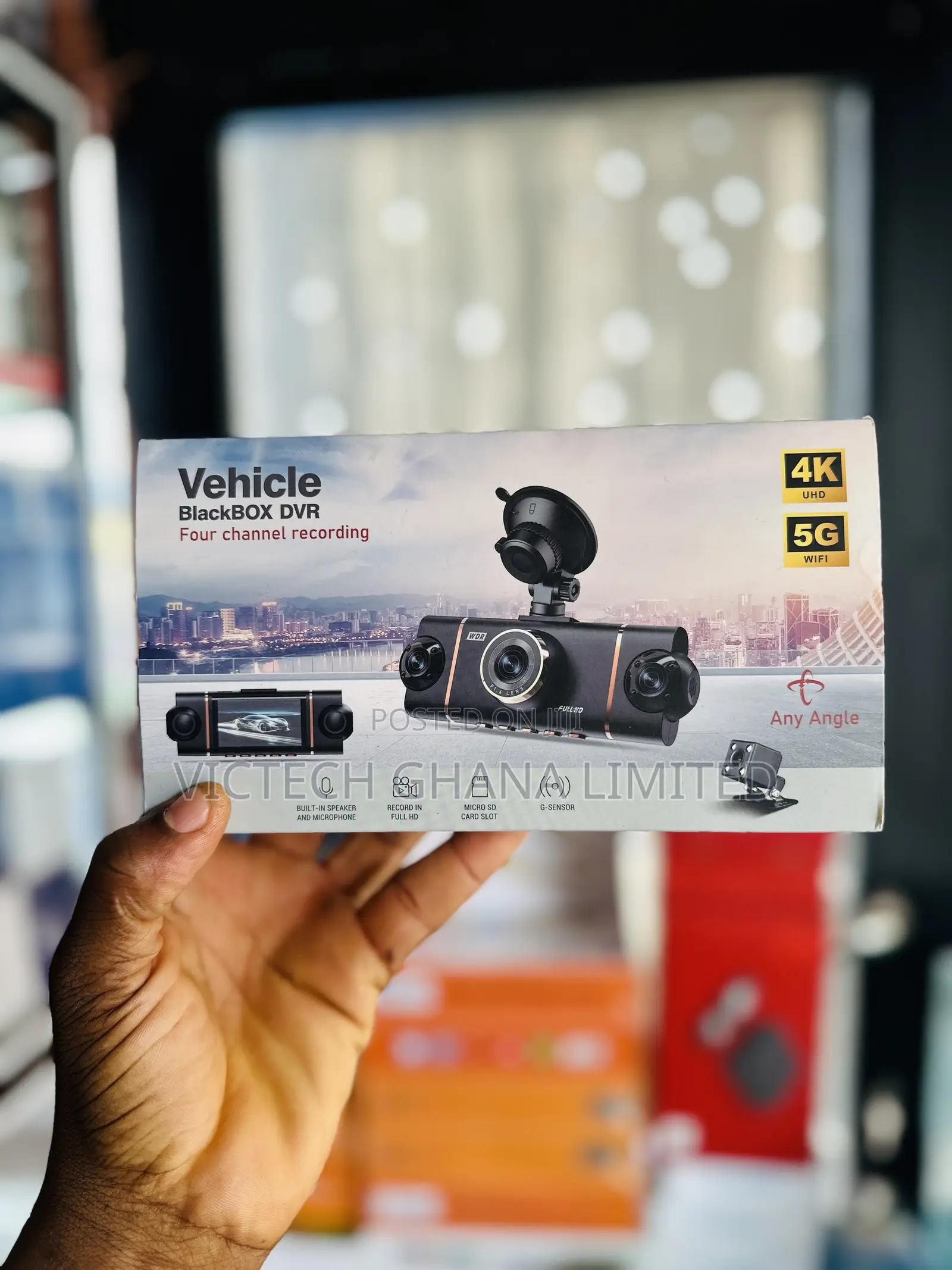 Vehicle BlackBOX DVR Four Channel Recording