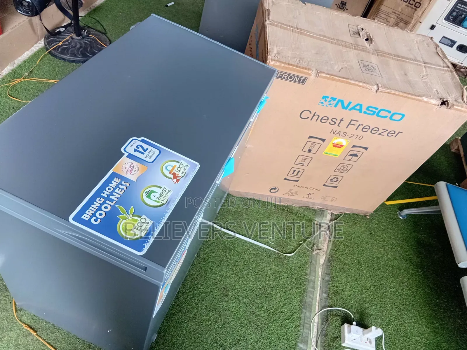 Nasco 200L Chest Freezer – Perfect for Home Business 200L