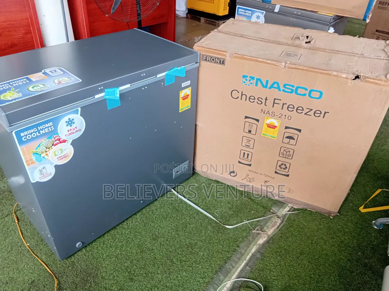 Nasco 200L Chest Freezer – Perfect for Home Business 200L