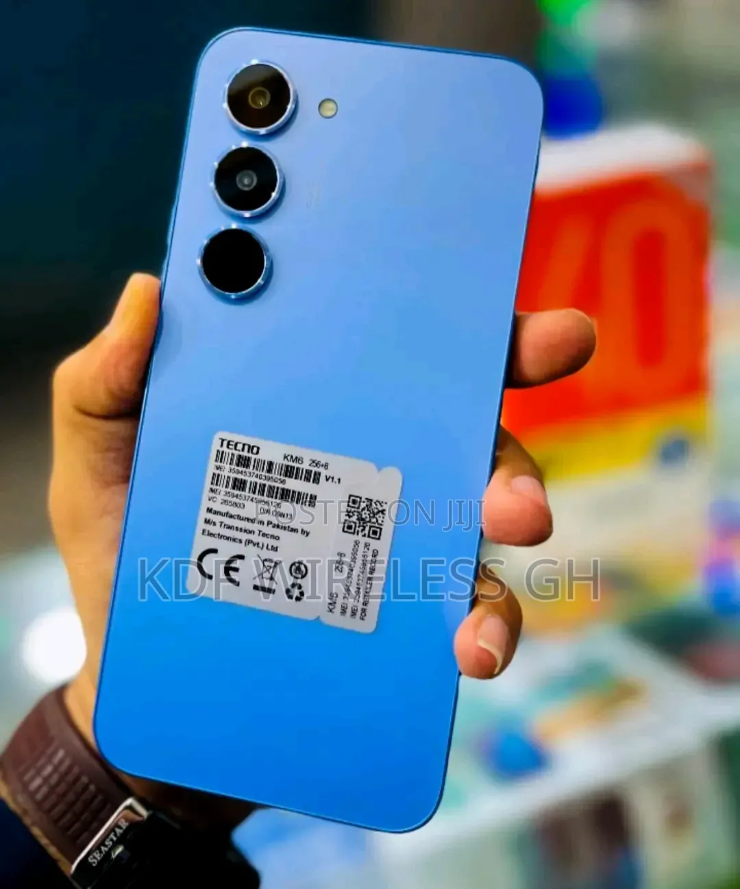 New Tecno Spark 40 Pro 256 GB Blue