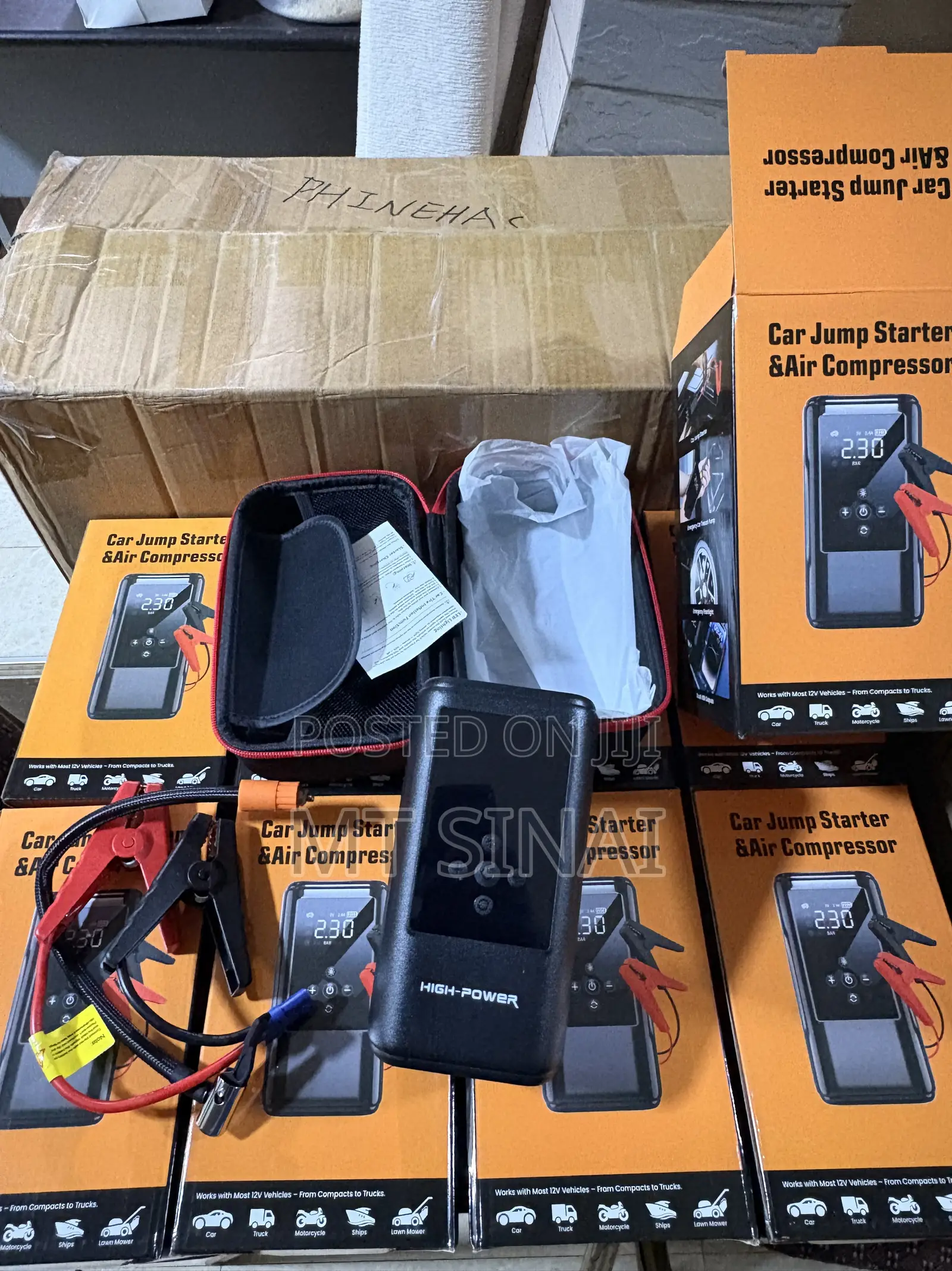 Car Jump Starter With Pump Tire Pressure