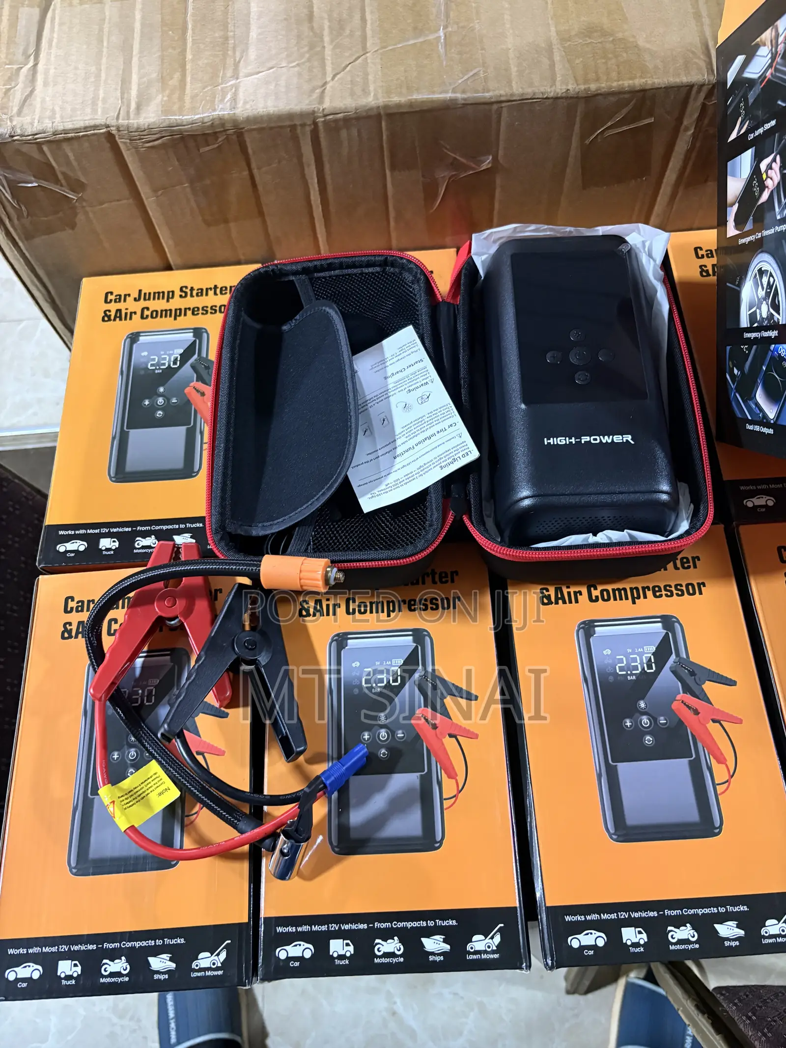 Car Jump Starter With Pump Tire Pressure