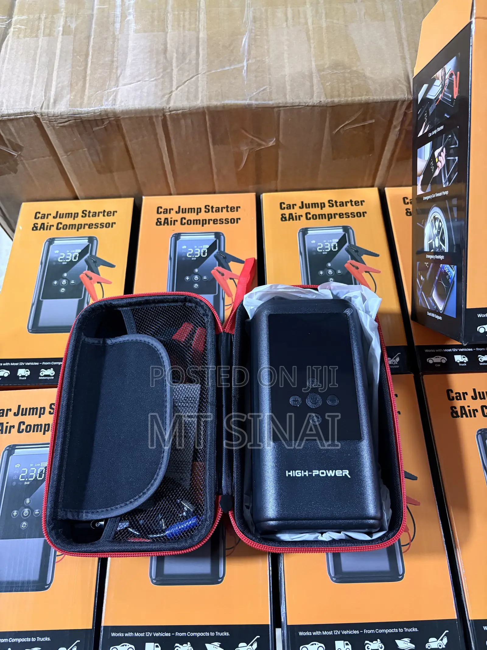 Car Jump Starter With Pump Tire Pressure