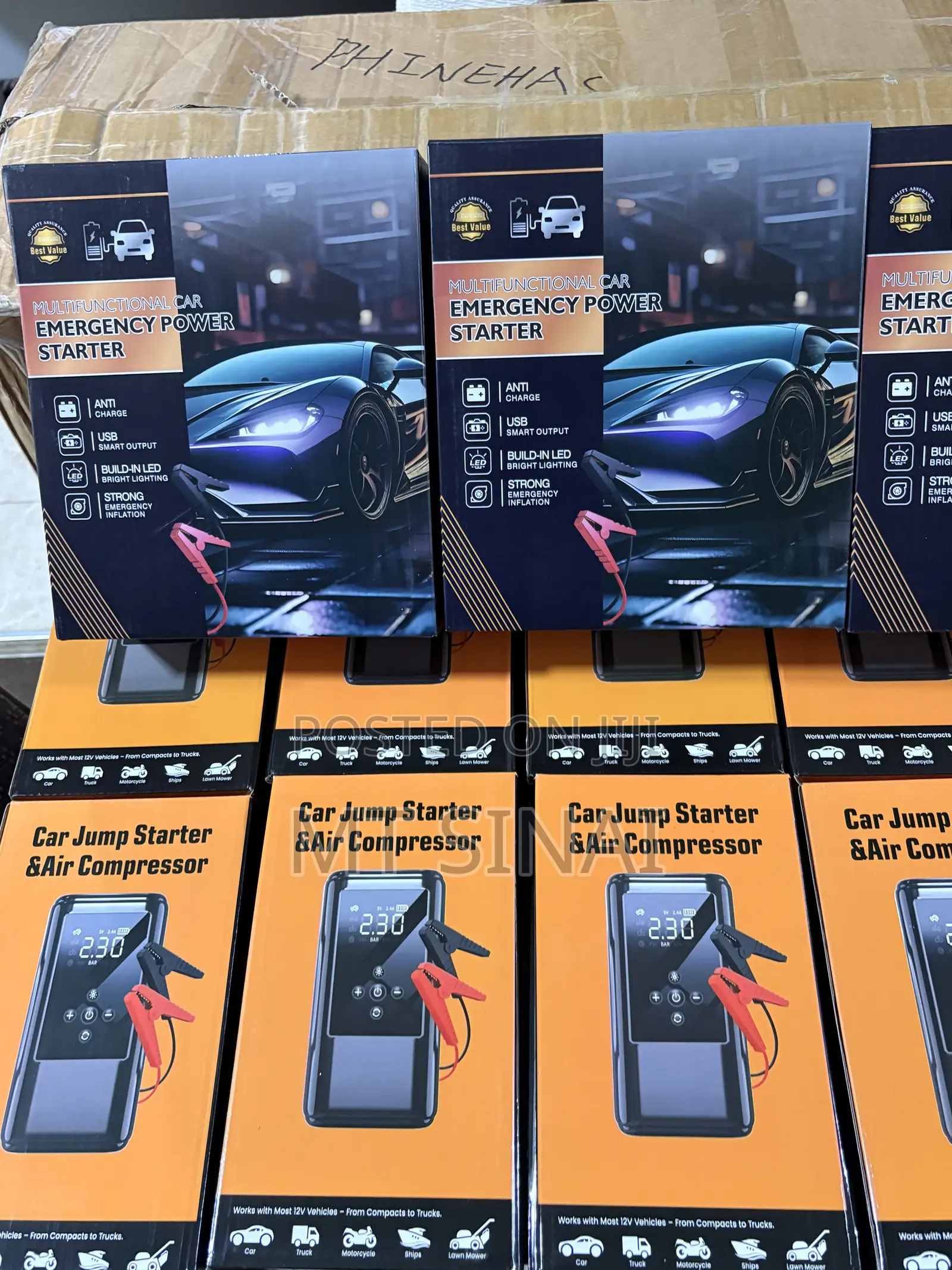 Car Jump Starter With Pump Tire Pressure