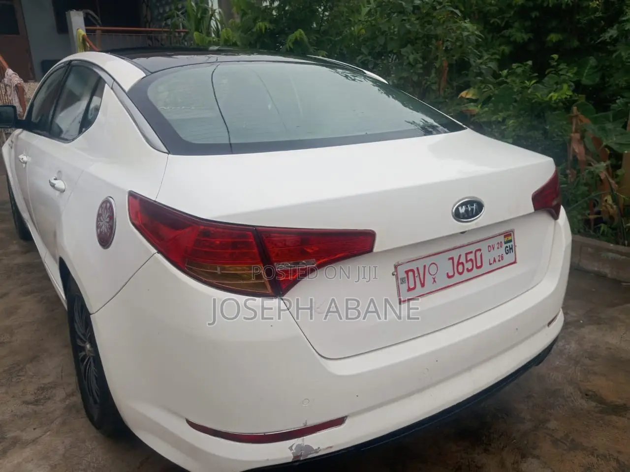 Kia Optima LX Sedan FWD (2.4L 4cyl 5M) 2010 White