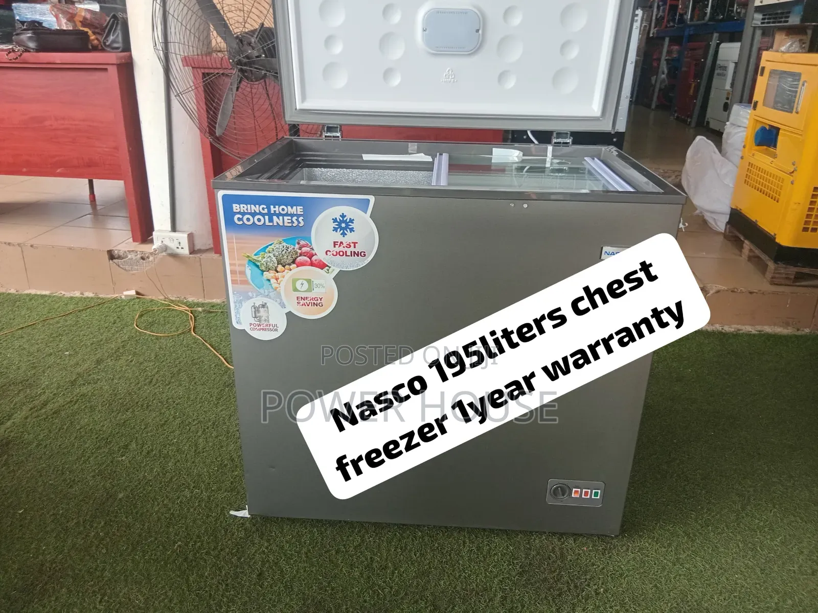Premium NASCO 195 Litres Chest Freezer – Ideal for Homes, Restaurants