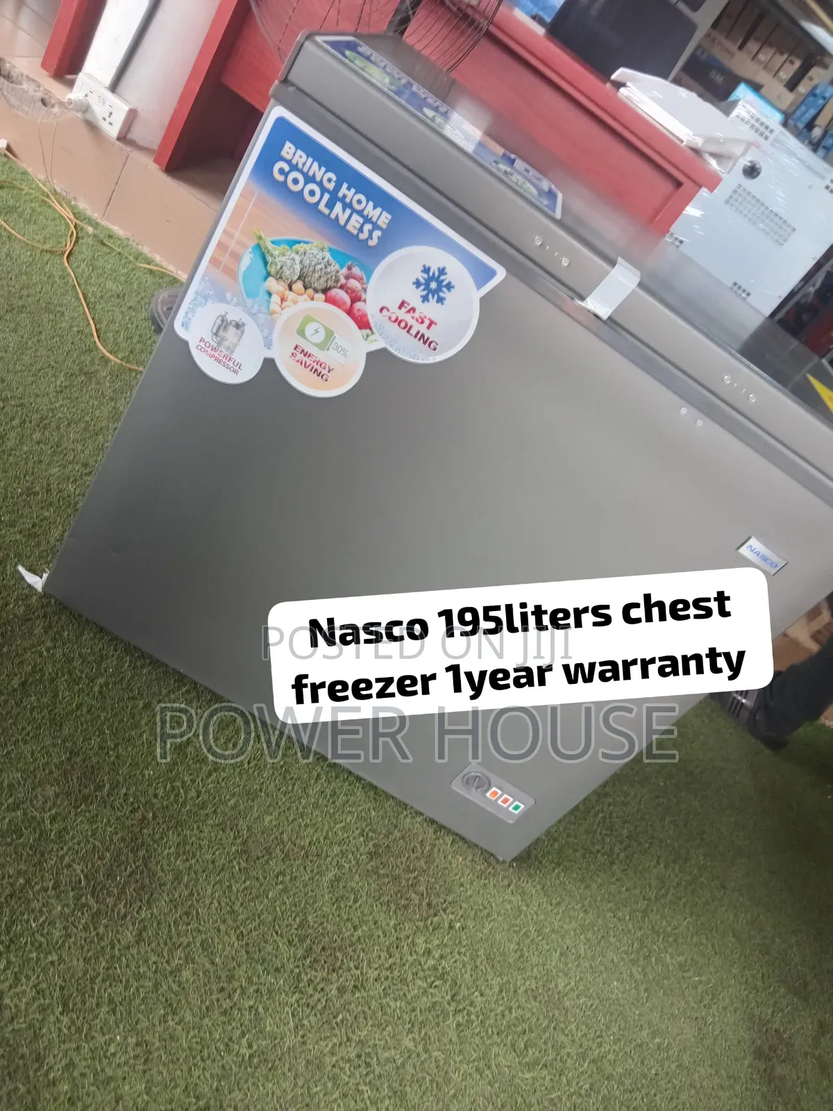 Sweet Deal on NASCO 195 Litres Chest Freezer Quality Cooling, Spacious