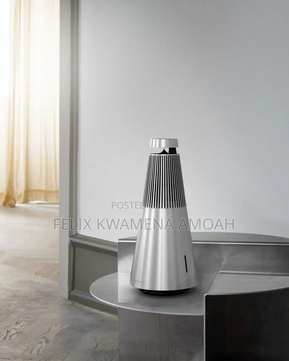 Bang Olufsen Beosound 2 Home Speaker, Natural Aluminum