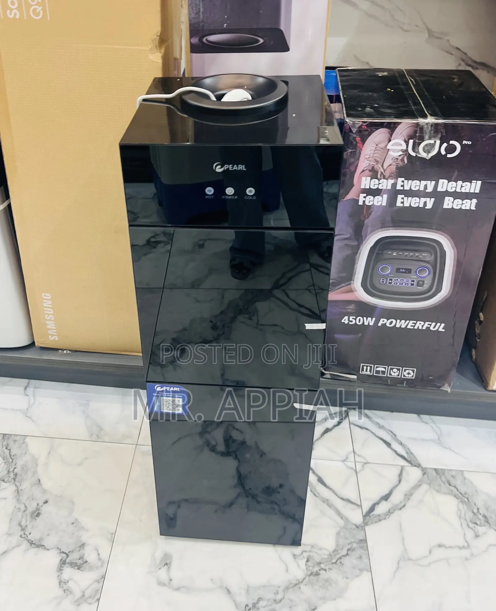 Super Affordable Pearl PWD 4015 2 Tray Water Dispenser(Black)