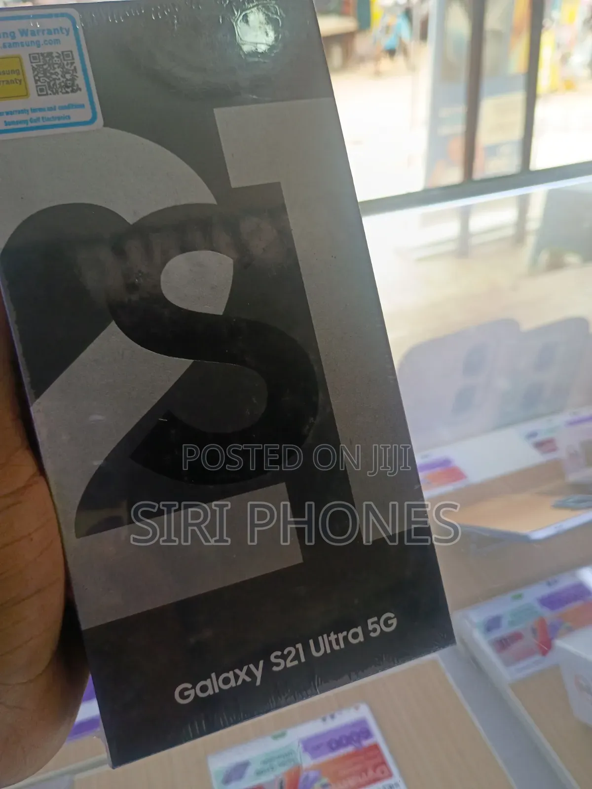 New Samsung Galaxy S21 Ultra 5G 128 GB Silver