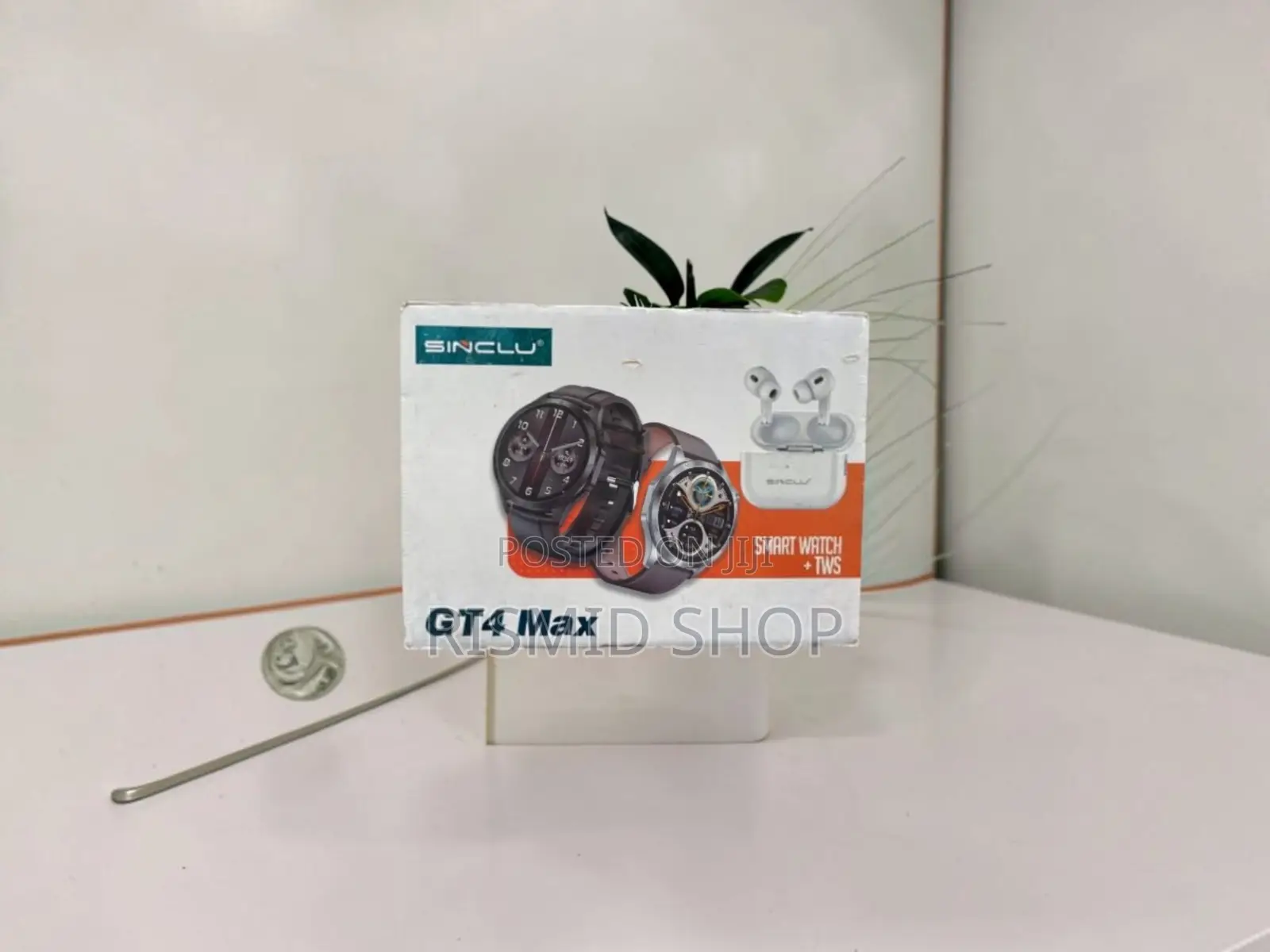 SINCLU GT4 MAX Smartwatch and Bluetooth Earbuds Combo
