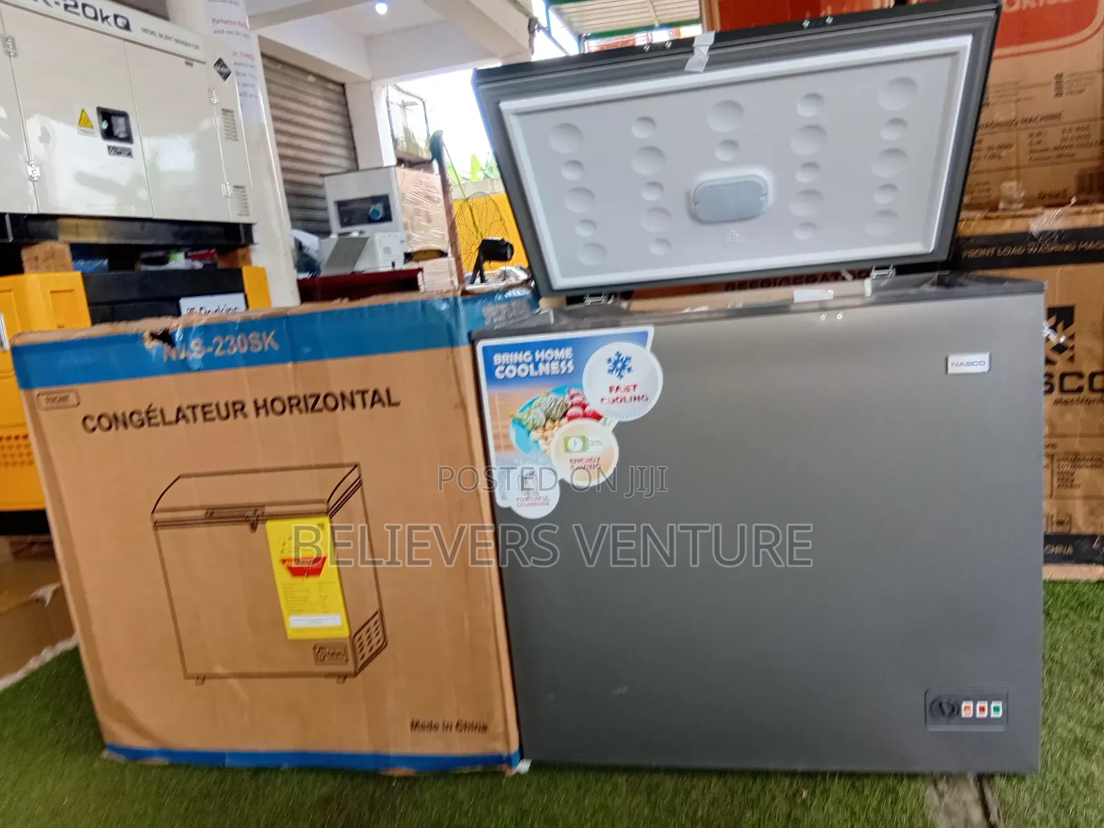 Nasco 195L Chest Freezer – Manual Defrost 195L