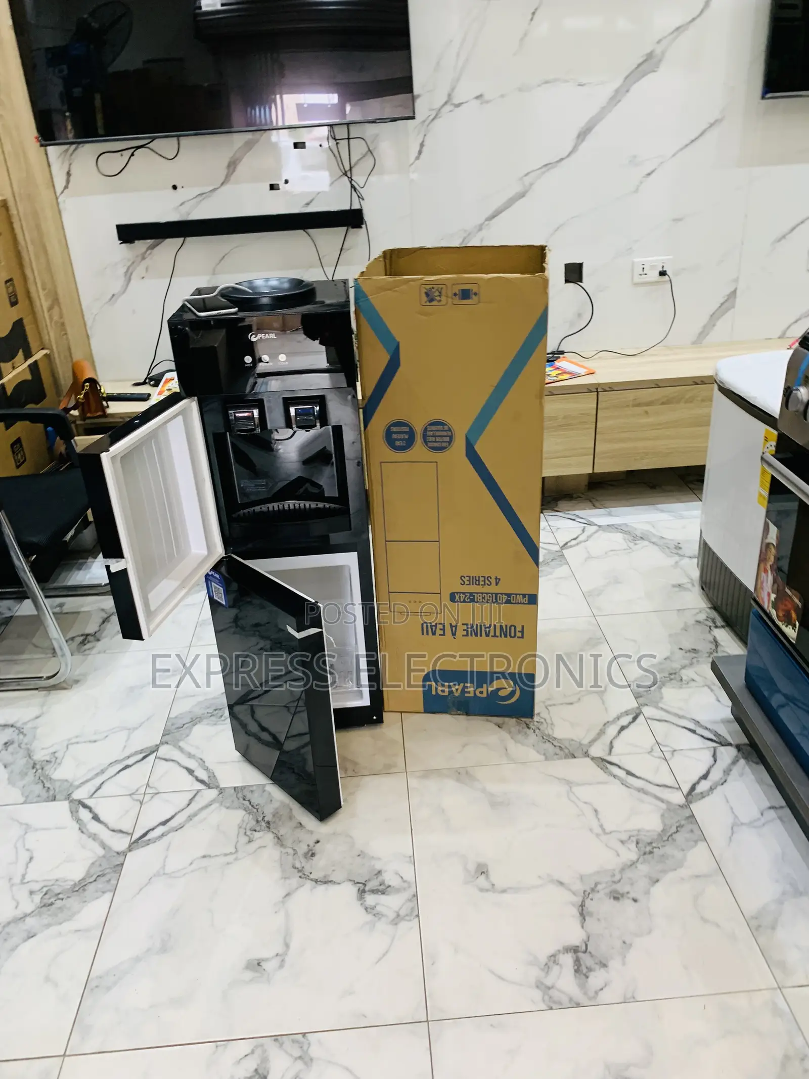 Zealous Pearl PWD-4015 Freestanding Hot and Cold Electric Dispenser