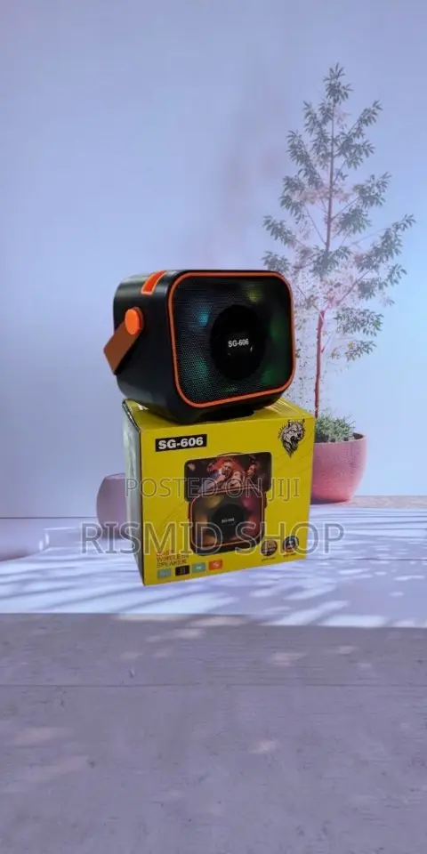 SG 606 Portable Bluetooth Speaker