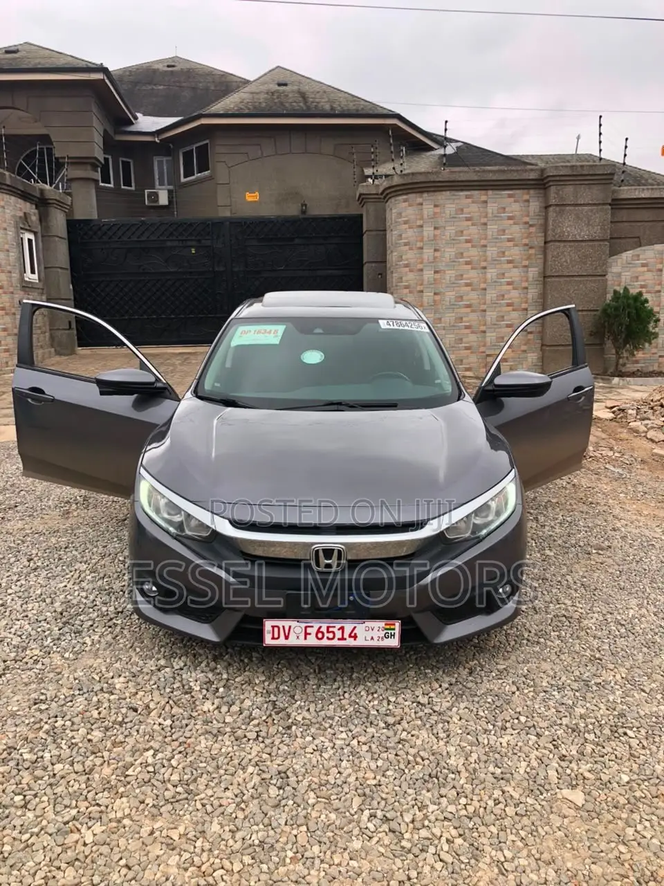 Honda Civic EX-T 4dr Sedan (1.5L 4cyl) 2017 Gray