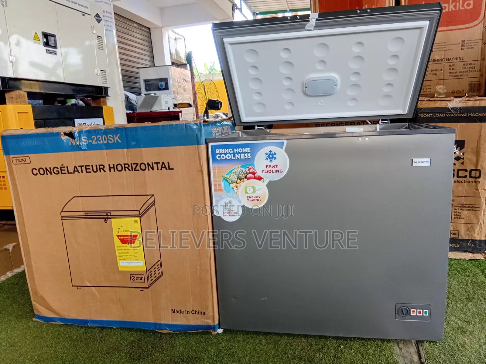 Brand New Nasco 195L Chest Freezer – Large Storage