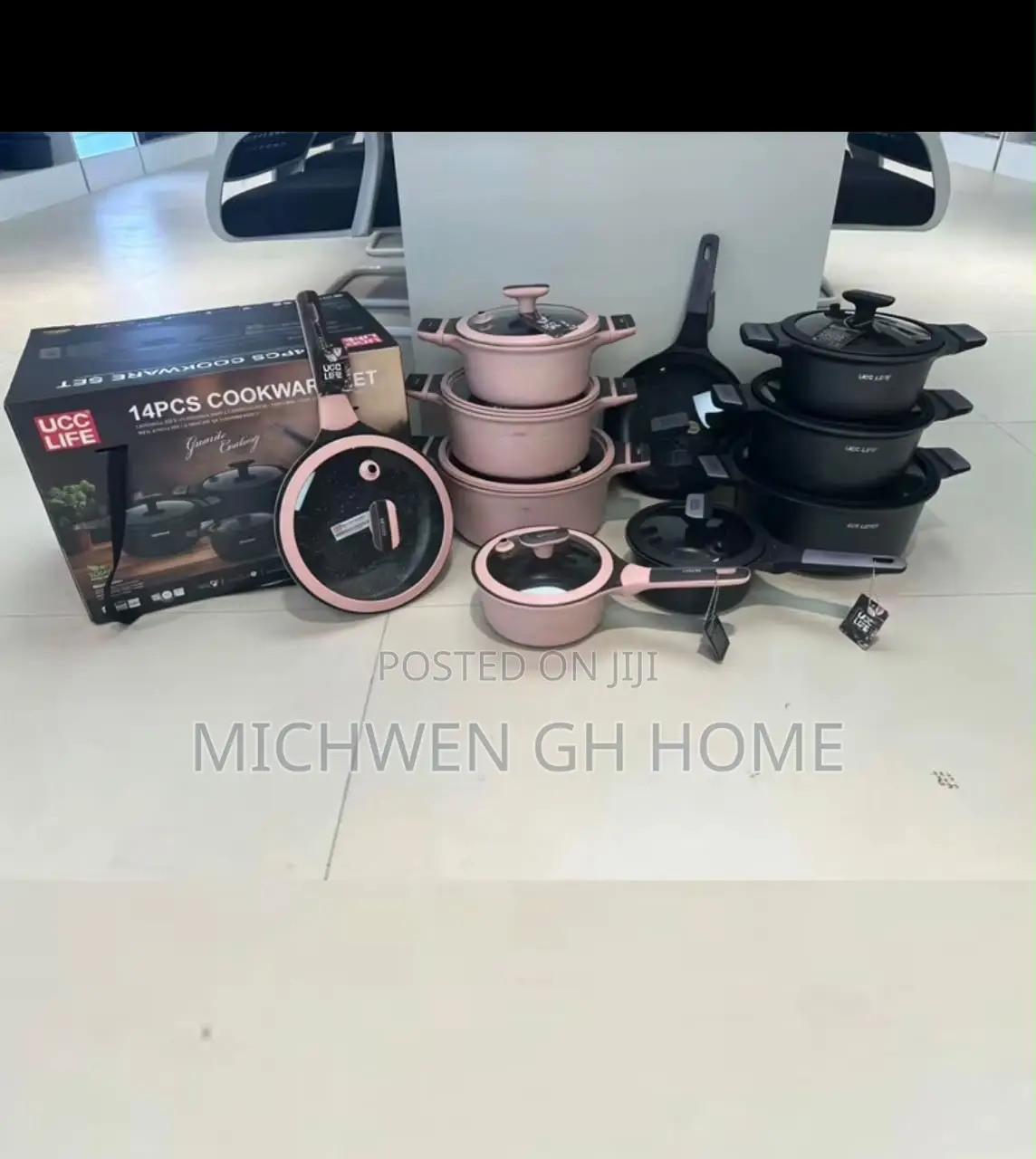 Ucc Life 14pcs Nonstick Cookware