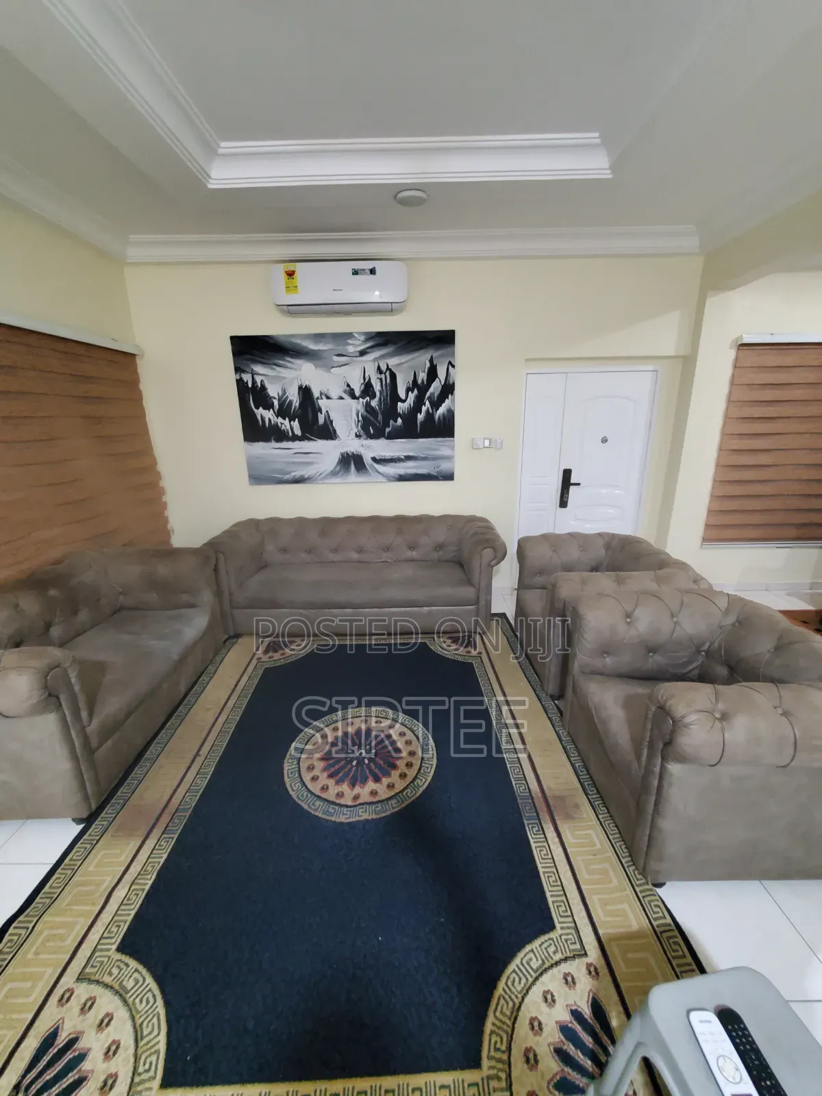 Sofa Set Chesterfield-7 Seater-Relocation Sale.