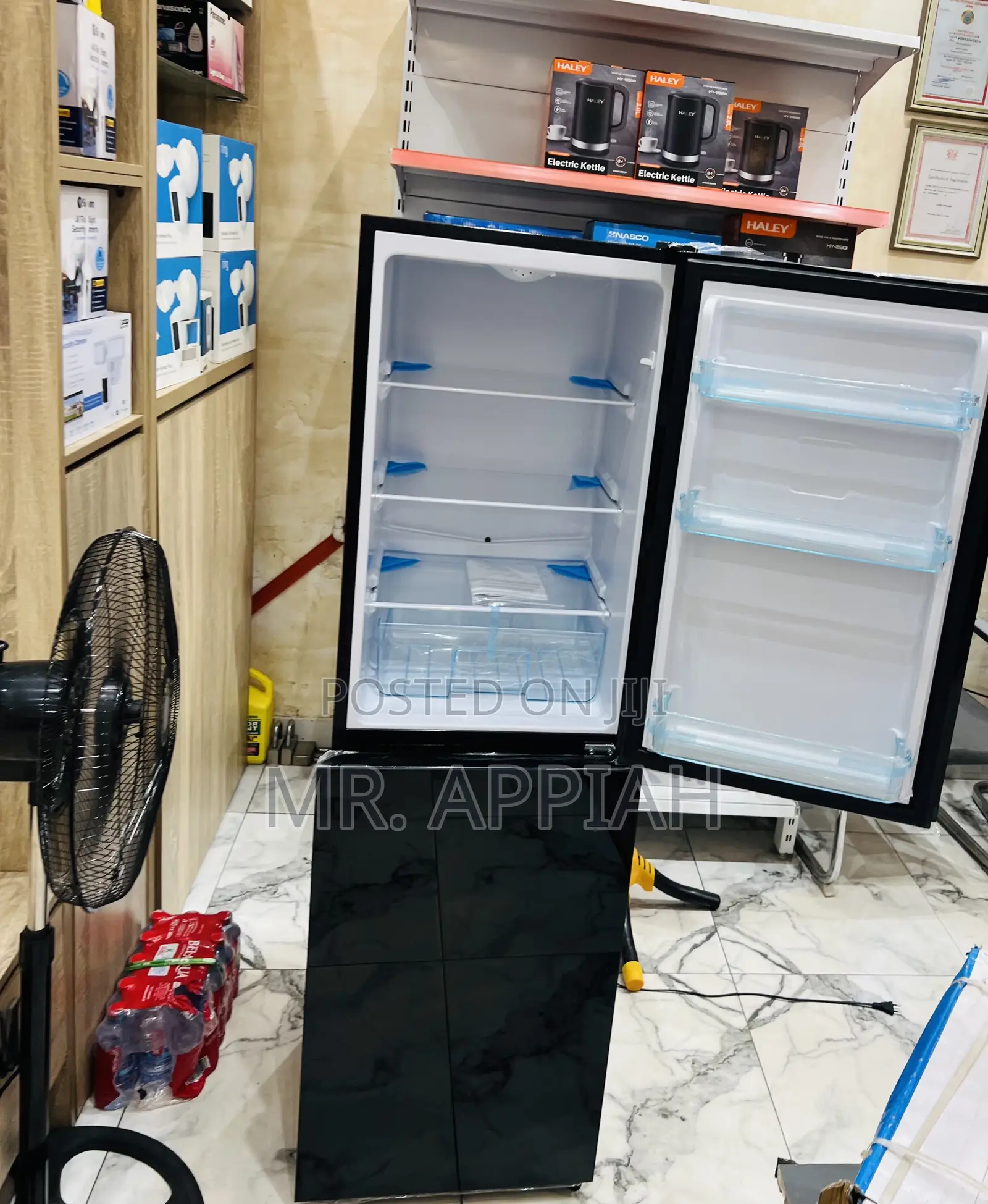 Order Durable Nasco Nasd2-24fl 2 Door Fridge(196L) Black
